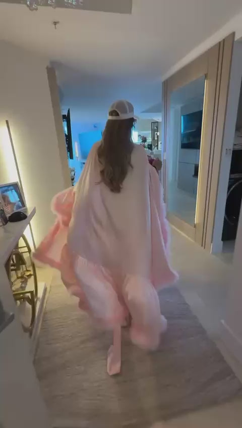 Exclusive Ninel Pink Oversized Sunglasses